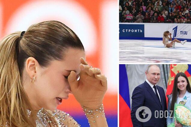 'Новая любовница Путина' расплакалась после провального выступления за сборную России. Видео