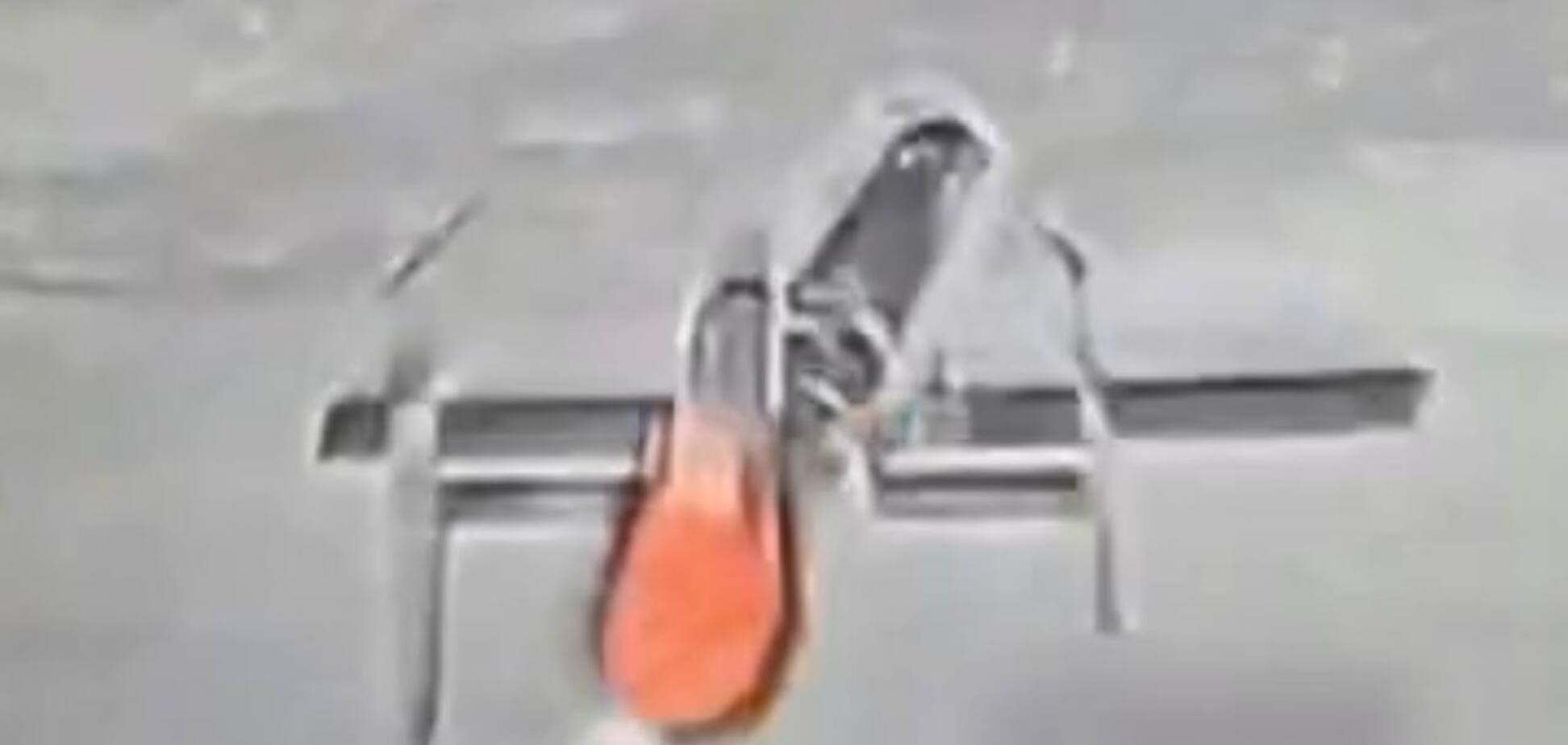 'Герань-5' за секунду до збиття.