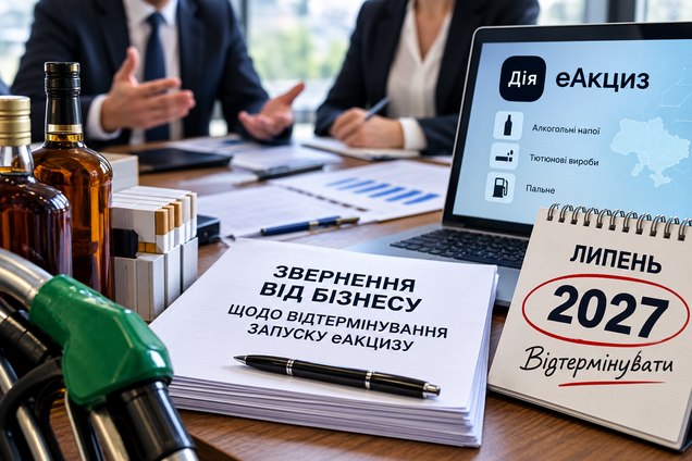 Бизнес просит Верховную Раду отложить запуск 'еАкциза' до июля 2027 года