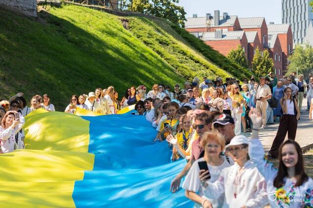 Ілюстративне фото. Акція 'Крила єдності' у Дніпрі