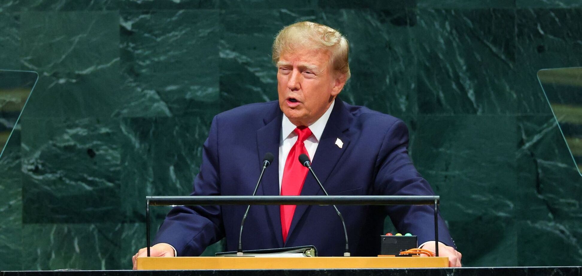 Завершение войн в Украине и Иране и развитие ИИ: что наобещал Трамп с трибуны Генассамблеи ООН. Видео