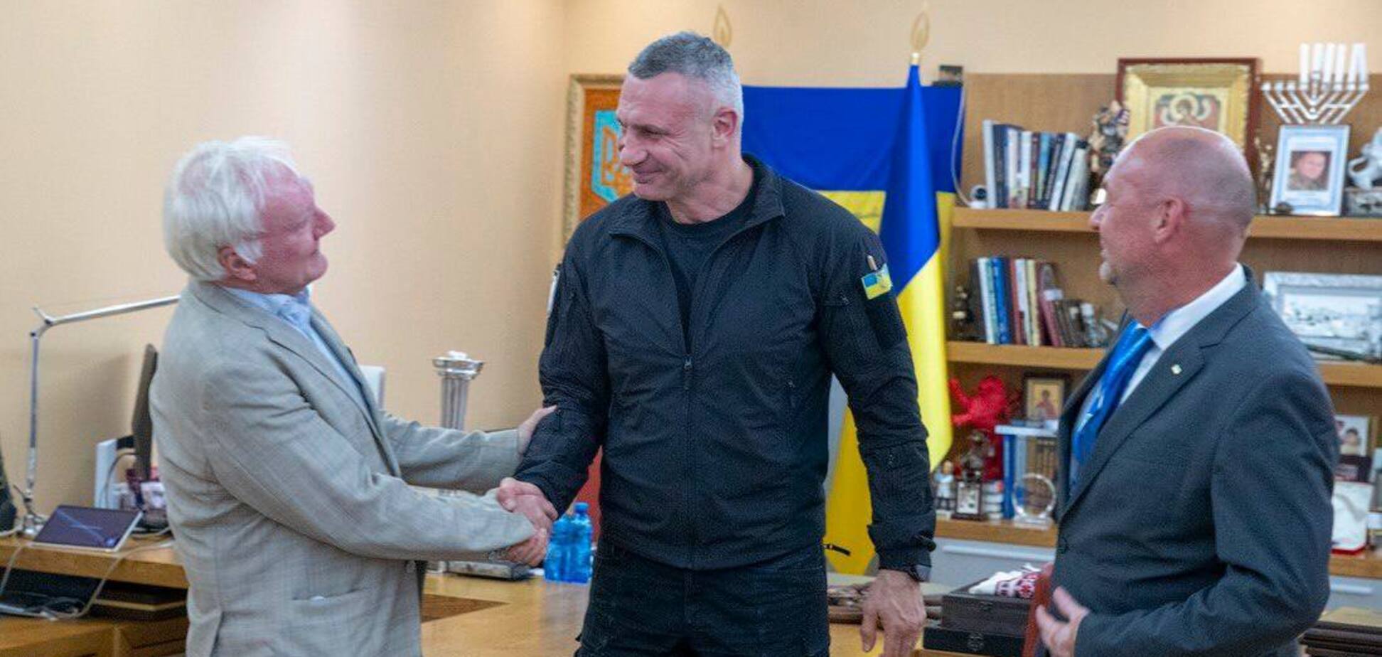 Віталій Кличко зустрівся з Матіасом Шмале та Ауке Лотсмою