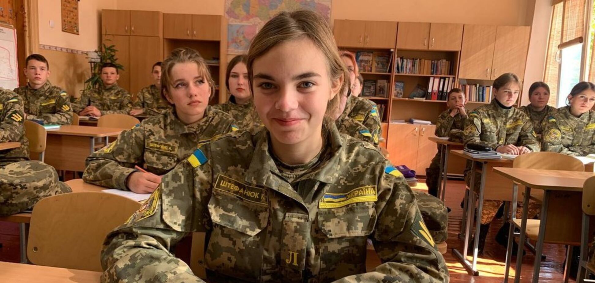 Ученики военно-спортивного лицея в Черновцах. Иллюстративное фото