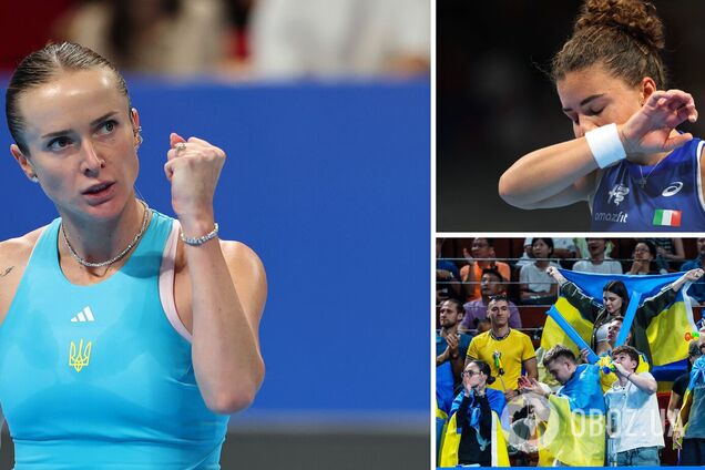 Сборная Украины обыграла Италию и впервые в истории вышла в финал чемпионата мира по теннису. Видео