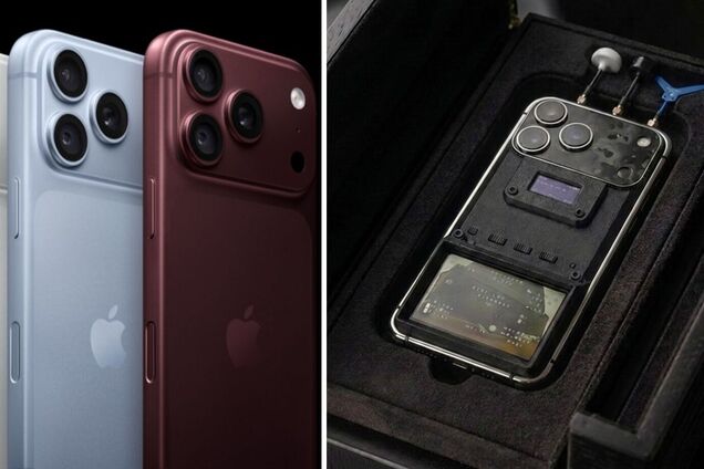 В Украине создали iPhone 18 Pro Max с платиновым покрытием за 20 тыс. долларов.