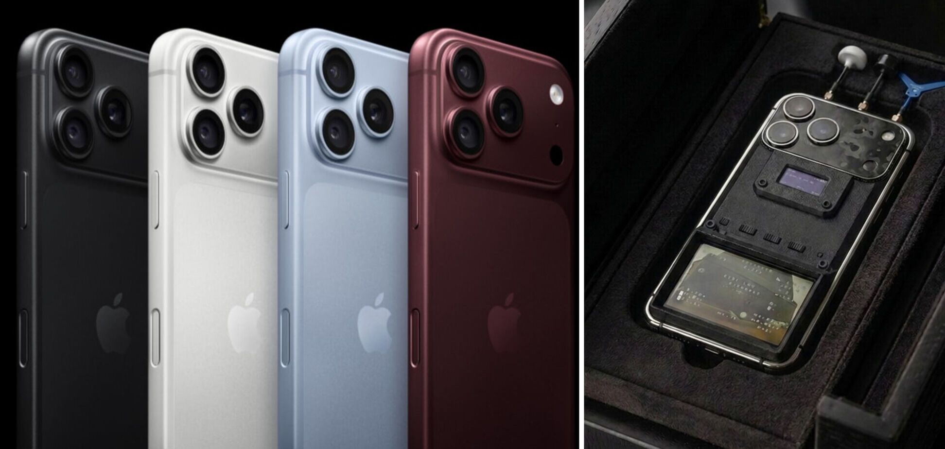 В Україні створили iPhone 18 Pro Max з платиновим покриття за $20 тис.