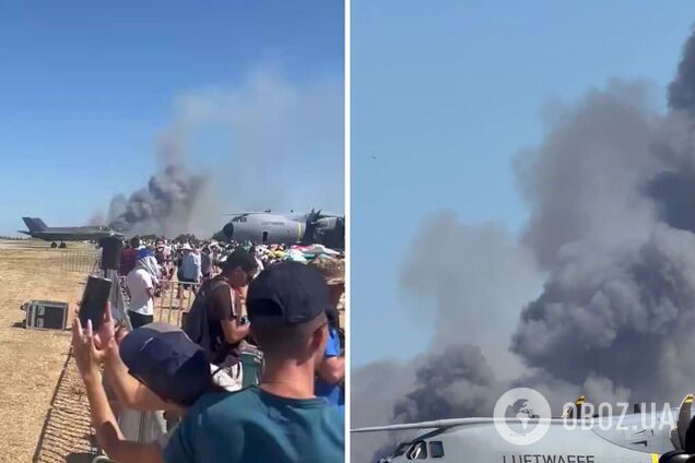 У Греції поблизу Афін під час авіашоу розбився винищувач F-4 Phantom: що відомо про постраждалих. Відео