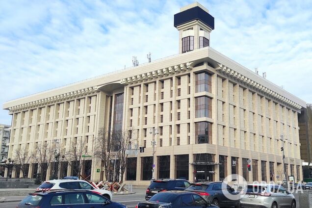 Дуже рідкісний кадр: недобудований Будинок профспілок та Хрещатик на фото початку 1980-х років