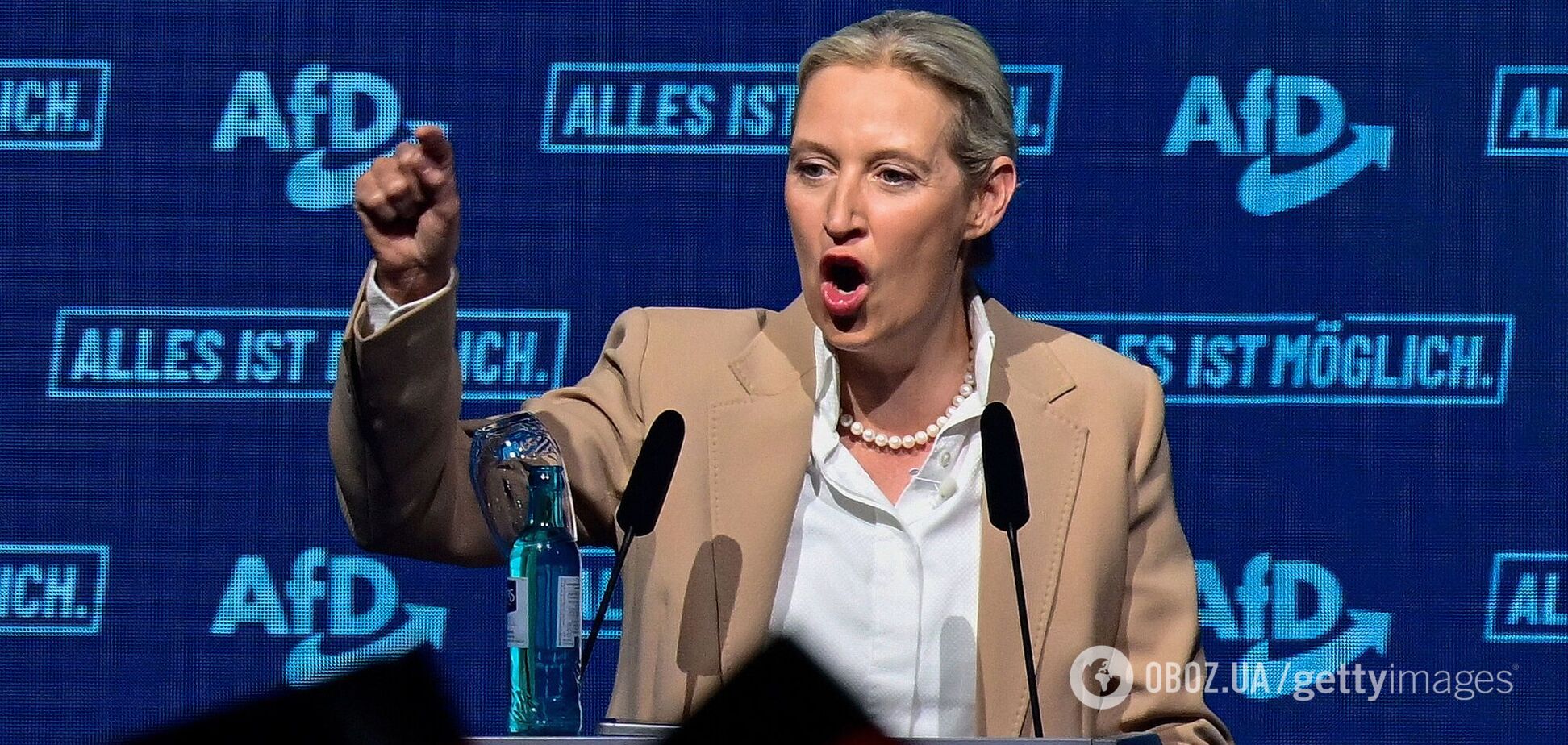 Лидер партии AfD Алиса Вайдель выступает за восстановление тесных связей с Россией