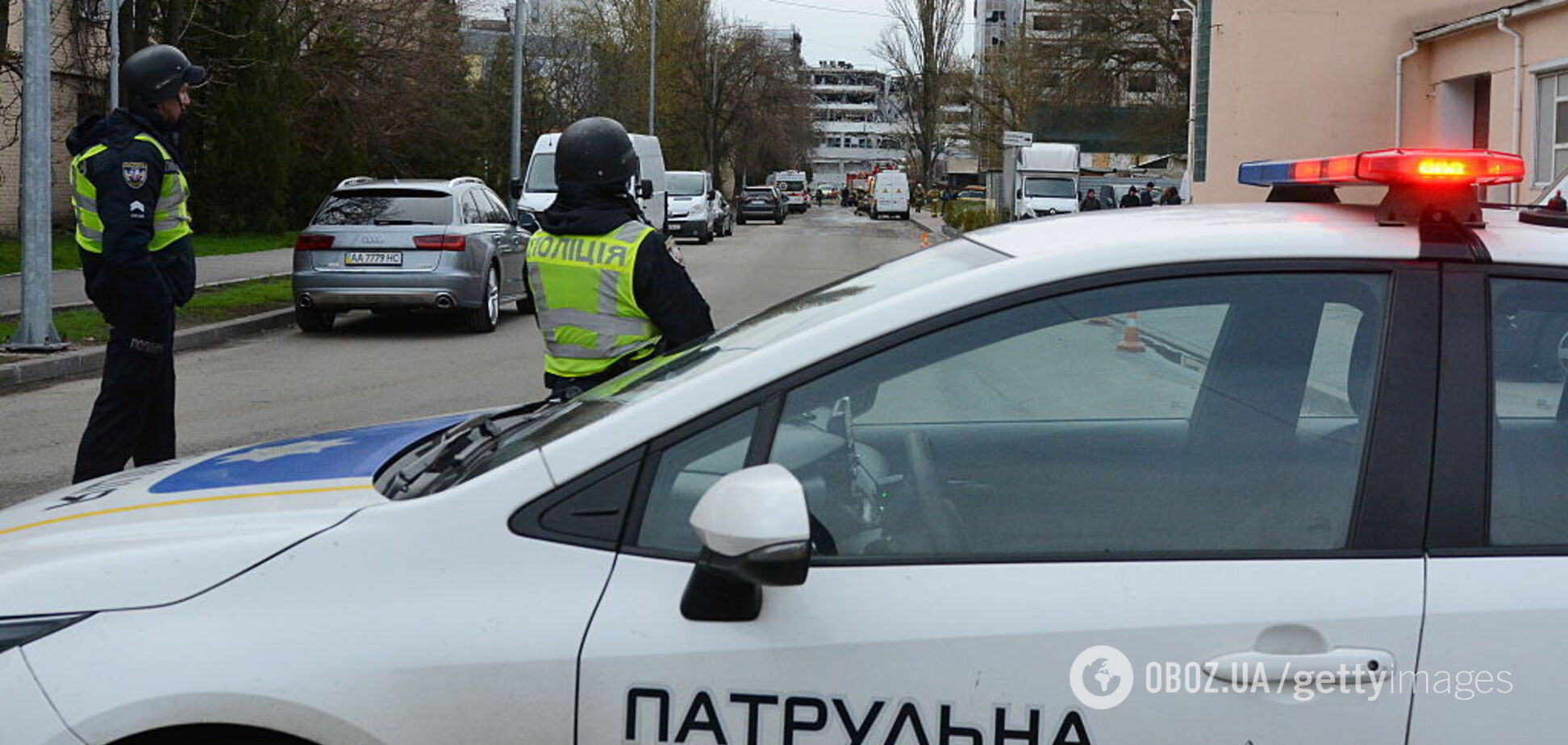 В Киеве полицейский застрелил мужчину