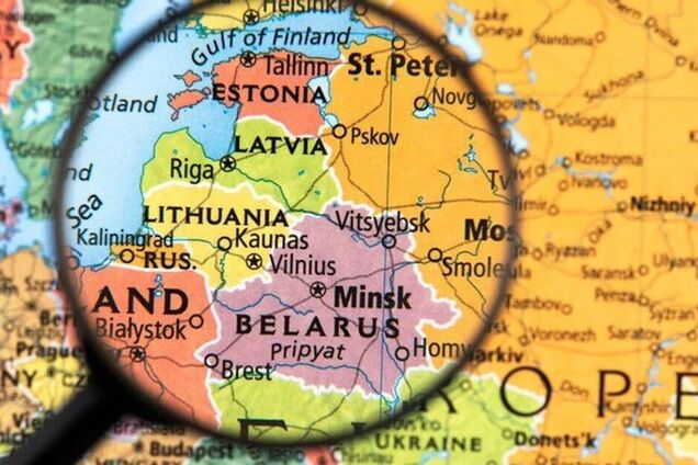 Країни Балтії. Ілюстрація